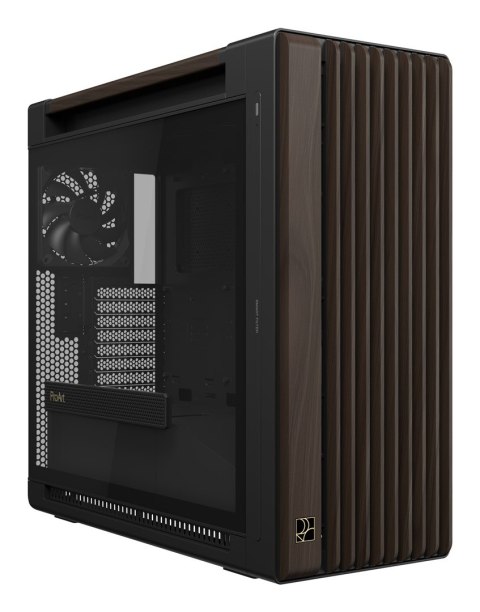 ASUS ProArt PA602 Wood Edition Modern Black - Tempered Glass Panel Midi Tower Czarny, Drewno ASUS