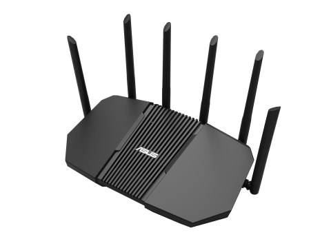 ASUS RT-BE90U BE9400 AiMesh router bezprzewodowy 2.5 Gigabit Ethernet Trójpasmowy (2,4 GHz / 5 GHz / 6 GHz) Czarny ASUS