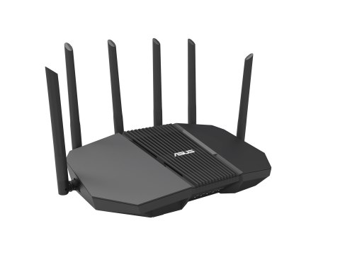 ASUS RT-BE90U BE9400 AiMesh router bezprzewodowy 2.5 Gigabit Ethernet Trójpasmowy (2,4 GHz / 5 GHz / 6 GHz) Czarny ASUS