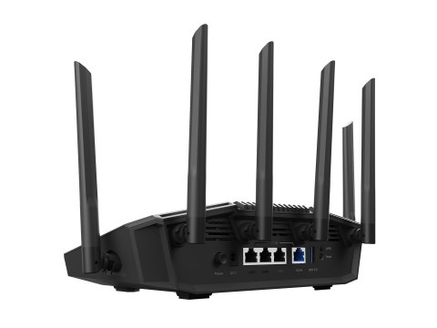 ASUS RT-BE90U BE9400 AiMesh router bezprzewodowy 2.5 Gigabit Ethernet Trójpasmowy (2,4 GHz / 5 GHz / 6 GHz) Czarny ASUS