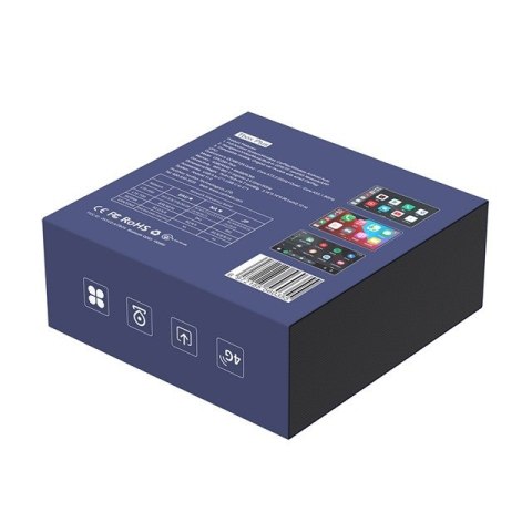 CARLINKIT Adapter Bezprzewodowy TBOX-Plus 4GB+64GB Apple Carplay/Android Auto niebieski CARLINKIT