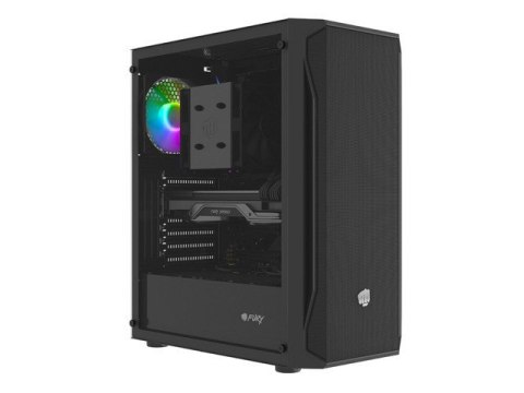FURY OBUDOWA KOMPUTEROWA FURY SHOBO RGB MIDI TOWER Z OKNEM CZARNA NATEC