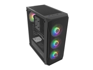 FURY OBUDOWA KOMPUTEROWA FURY SHOBO SH4F RGB MIDI Z OKNEM CZARNA NATEC