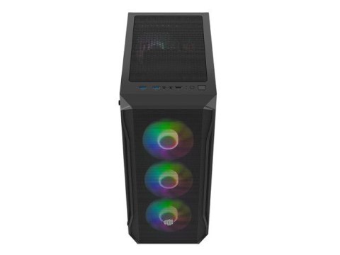 FURY OBUDOWA KOMPUTEROWA FURY SHOBO SH4F RGB MIDI Z OKNEM CZARNA NATEC