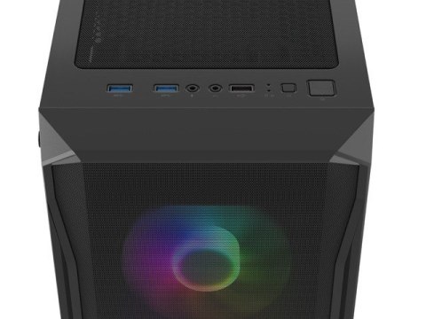 FURY OBUDOWA KOMPUTEROWA FURY SHOBO SH4F RGB MIDI Z OKNEM CZARNA NATEC