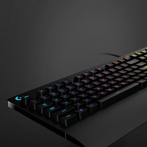 Klawiatura Logitech 920-008093 (mechaniczna; USB 2.0; (US); kolor czarny) Logitech