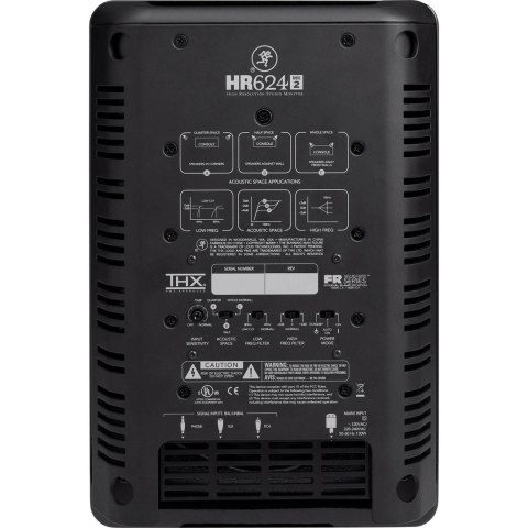 Mackie HR624mk2 2-drożny Czarny Przewodowa MACKIE