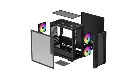Obudowa Deepcool Micro-ATX CC360 (Czarna) DEEPCOOL