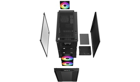 Obudowa Deepcool Micro-ATX CC360 (Czarna) DEEPCOOL