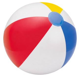 Piłka plażowa dziecięca, dmuchana, do wody i na basen, wielokolorowa, średnica 51 cm, 2+ KAMAI STRENDPRO