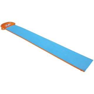Ślizgawka wodna dziecięca jednoosobowa, natryski SplashBoost, basen końcowy, PVC UltraStick, 488 x 82 cm, 3+ KAMAI STRENDPRO
