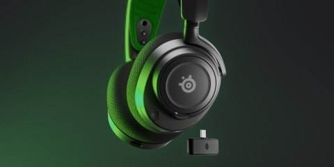 Steelseries Arctis Nova 7X Zestaw słuchawkowy Przewodowy i Bezprzewodowy Opaska na głowę Gaming USB Type-C Bluetooth Czarny, Zie SteelSeries