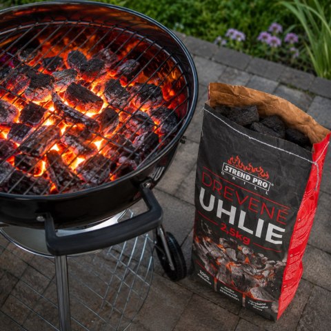 Węgiel drzewny do grillowania naturalny, do grilli na węgiel i brykiet, 2,5 kg KAMAI STRENDPRO