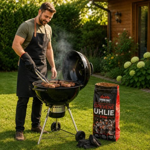 Węgiel drzewny do grillowania naturalny, do grilli na węgiel i brykiet, 2,5 kg KAMAI STRENDPRO