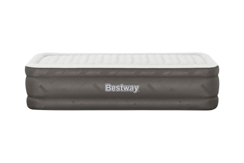 Bestway 69048 / 23 dmuchany materac Pojedynczy materac Szary, Biały Unisex Bestway