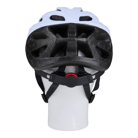 Dunlop - Kask rowerowy MTB regulowany rozmiar M 55-58 cm (Biało-Czarny) Dunlop