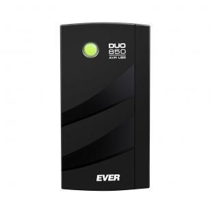Ever DUO 850 AVR USB Technologia line-interactive 0,85 kVA 550 W 6 x gniazdo sieciowe Ever