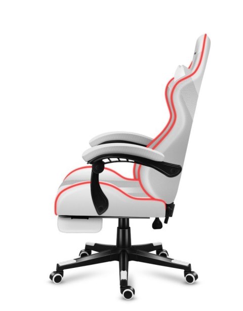 FOTEL GAMINGOWY HUZARO FORCE 4.7 RGB White Huzaro