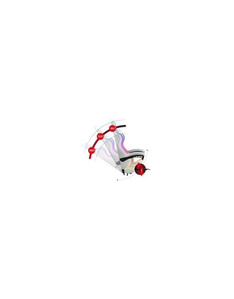 FOTEL GAMINGOWY HUZARO FORCE 4.7 RGB White Huzaro