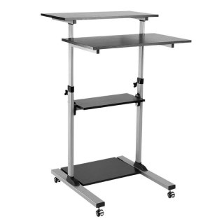Logilink Sitz-/Steharbeitsplatz, rollbar, 60 kg max. LogiLink