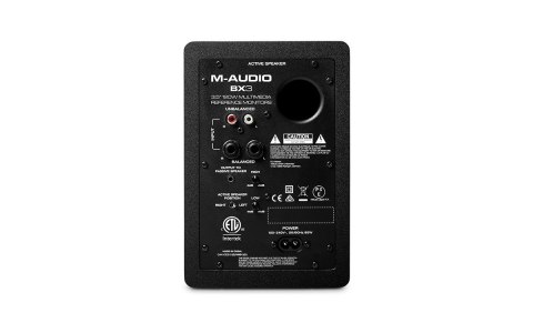 M-AUDIO BX3 głośnik Czarny Przewodowa 50 W M-AUDIO