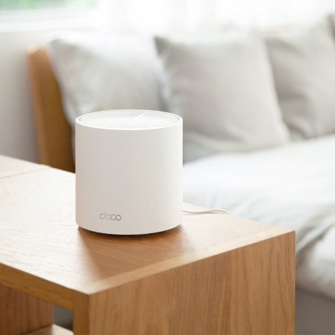 TP-Link Deco X50 (2-pack) Dual-band (2.4 GHz/5 GHz) Wi-Fi 6 (802.11ax) Biały 3 Wewnętrzne TP-LINK
