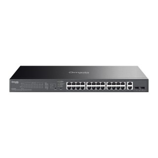 TP-Link ES228GP przełącznik sieciowy Zarządzany L2 Gigabit Ethernet (10/100/1000) Obsługa PoE Czarny TP-LINK