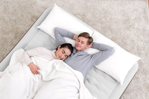 Bestway 69050 / 23 dmuchany materac Podwójny materac Szary, Biały Unisex Bestway