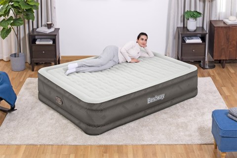 Bestway 69050 / 23 dmuchany materac Podwójny materac Szary, Biały Unisex Bestway