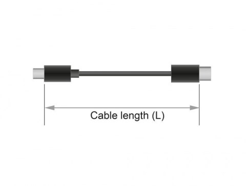 DeLOCK 85661 kabel DisplayPort 3 m Czarny DELOCK