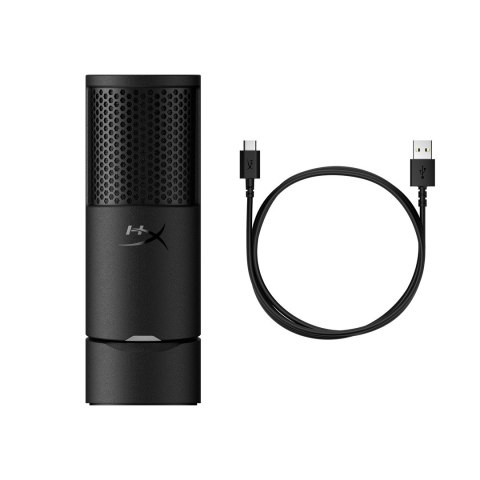 HyperX SoloCast 2 USB-Mikrofon Gaming & Streaming Mikrofon, black No name