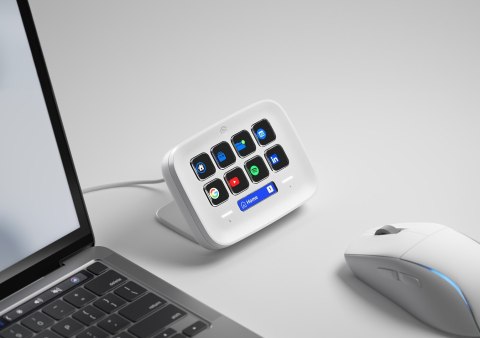 Kontroler zewnętrzny Elgato Stream Deck Neo, biały, 8 konfigurowalnych klawiszy Elgato