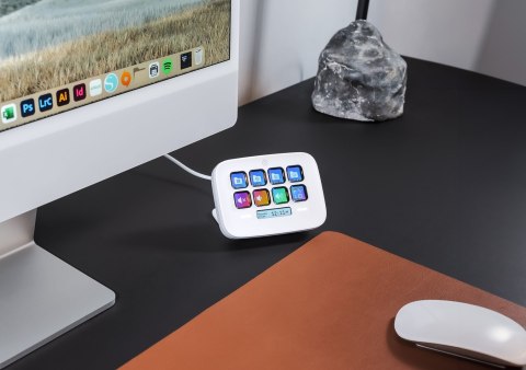 Kontroler zewnętrzny Elgato Stream Deck Neo, biały, 8 konfigurowalnych klawiszy Elgato