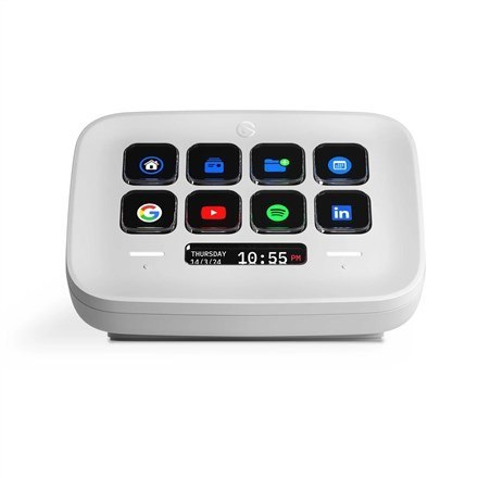 Kontroler zewnętrzny Elgato Stream Deck Neo, biały, 8 konfigurowalnych klawiszy Elgato