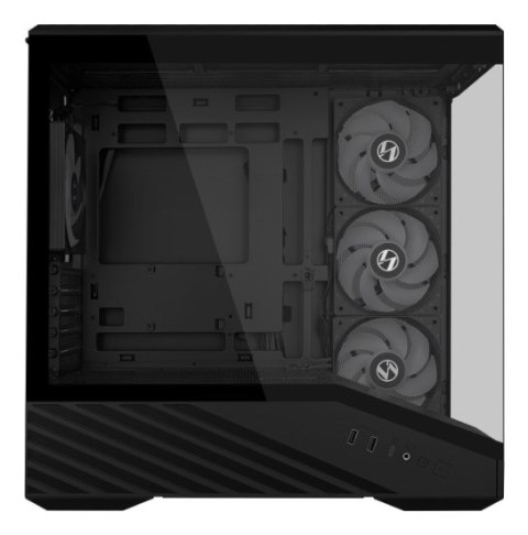 Lian Li VECTOR V100 MINI PC-Gehäuse, Micro-ATX, Tempered Glass - schwarz LIAN LI