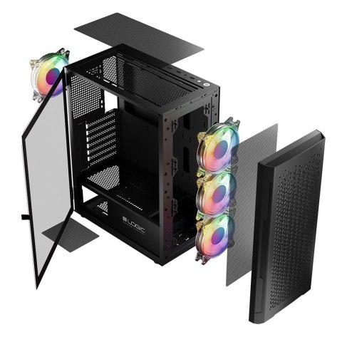 Obudowa Logic ARAMIS ARGB MINIDI USB 3.0 Czarna LOGIC