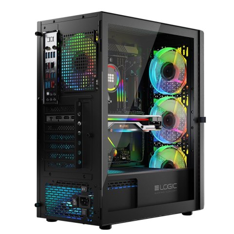 Obudowa Logic ARAMIS ARGB MINIDI USB 3.0 Czarna LOGIC