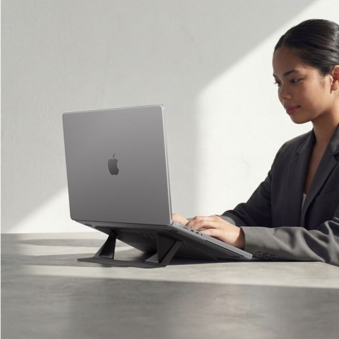 Spigen LD201-S6 Slimfold - Podstawka / stojak pod laptopa / tablet (Space Grey) Spigen
