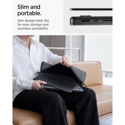 Spigen LD201-S6 Slimfold - Podstawka / stojak pod laptopa / tablet (Space Grey) Spigen