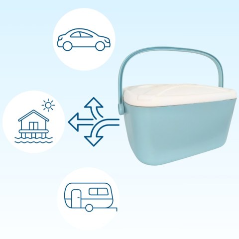 Lodówka CEGECO 20L Błękitna Kamai Kamai COOLBOX