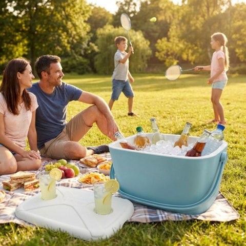 Lodówka CEGECO 20L Błękitna Kamai Kamai COOLBOX