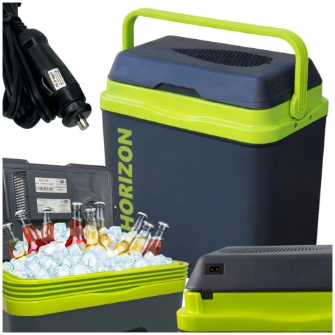 Lodówka GIO STYLE 26L Antracytowa Zielony Akcent Kamai Kamai COOLBOX