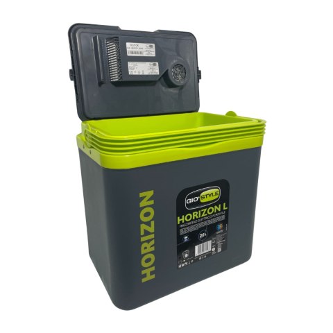 Lodówka GIO STYLE 26L Antracytowa Zielony Akcent Kamai Kamai COOLBOX