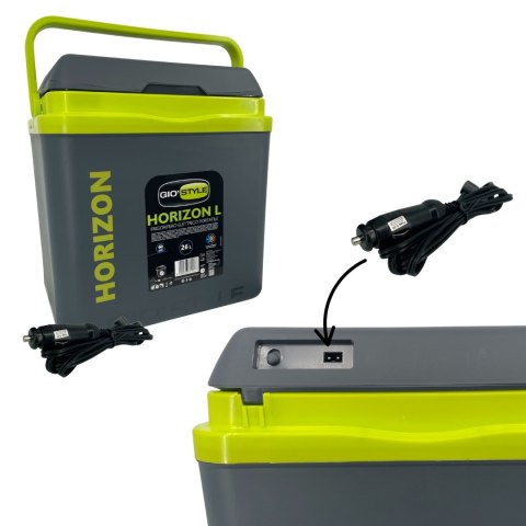 Lodówka GIO STYLE 26L Antracytowa Zielony Akcent Kamai Kamai COOLBOX