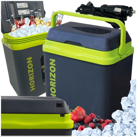 Lodówka GIO STYLE 26L Antracytowa Zielony Akcent Kamai Kamai COOLBOX