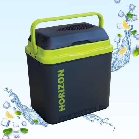 Lodówka GIO STYLE 26L Antracytowa Zielony Akcent Kamai Kamai COOLBOX
