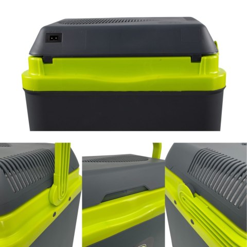 Lodówka GIO STYLE 26L Antracytowa Zielony Akcent Kamai Kamai COOLBOX