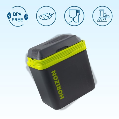 Lodówka GIO STYLE 26L Antracytowa Zielony Akcent Kamai Kamai COOLBOX