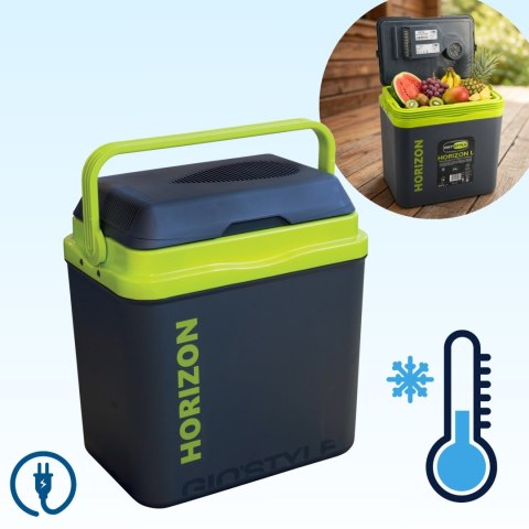 Lodówka GIO STYLE 26L Antracytowa Zielony Akcent Kamai Kamai COOLBOX