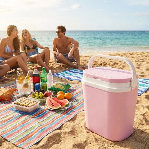 Lodówka GIOSTYLE 12L Jasnoróżowa Kamai Kamai COOLBOX